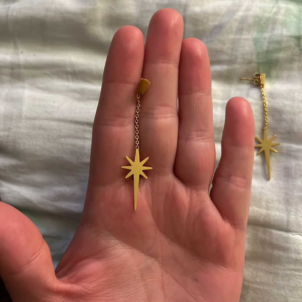 Starburst earrings - Picture 3 of 4